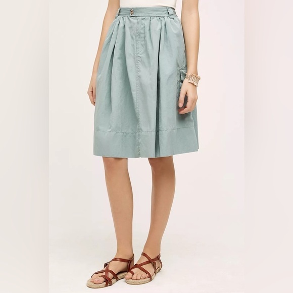 Maeve Dresses & Skirts - Anthropologie Maeve Bridgeport Linen Blend Skirt. Size 4